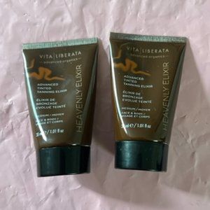NEW- Set of 2- VITA LIBERATA - Heavenly Tanning Elixir Deluxe - 30 ML EACH